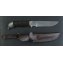 Нож Скат (экзотическая древесина) Дамаск 125*31