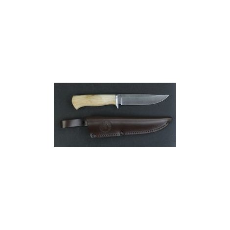 Нож Финист (экзотическая древесина) Дамаск 125*28