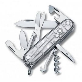 Нож перочинный Victorinox 1.3703.T7 91м14фун.сереб