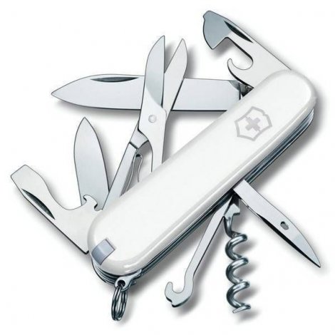 Нож перочинный Victorinox 1.3713.7R 91м15фун.белый