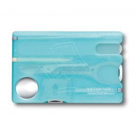Швейцарская карта Victorinox 0.7240.T21бирюз.под.к