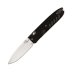 Нож LionSteel Daghetta лез.80мм рукоять G10 чёрная 8700 G10