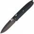Нож LionSteel Daghetta лез.80мм черн.руко.углеволо 8701 FC