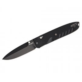 Нож LionSteel Daghetta лез.80мм черное рукоять чер 8701 G10