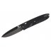 Нож LionSteel Daghetta лез.80мм черное рукоять чер 8701 G10