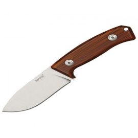 Нож LionSteel Hunting лез.90мм фиксир.рук.дерево M2 CB