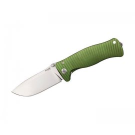 Нож LionSteel SR-1 Aluminium лез.94мм черн.рук.зел SR1A GB