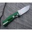 Нож LionSteel SR-1 Aluminium лез.94мм черн.рук.зел SR1A GB