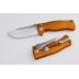Нож LionSteel SR-1 Aluminium лез94мм рукоять оранж SR1A OS