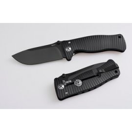 Нож LionSteel SR-1 Aluminium лез94мм черн.рук.черн SR1A BB