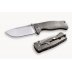 Нож LionSteel SR-1 лез94мм рук.титан цвет серый SR1 G (SR-1 TI G)