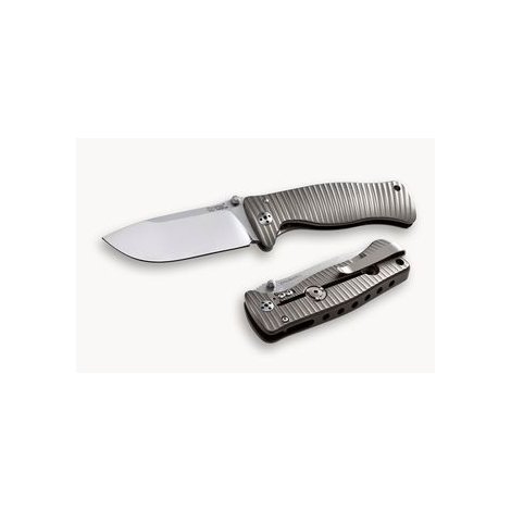 Нож LionSteel SR-1 лез94мм рук.титан цвет фиолетов SR1 V (SR-1 Ti Vi)