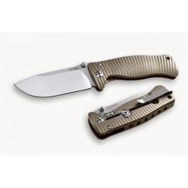 Нож LionSteel SR2mini лез78мм рук.титан цвет серый SR2 G