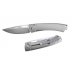 Нож LionSteel TiSpine лез85мм рук.титан цв.сер.мат TS1 GM