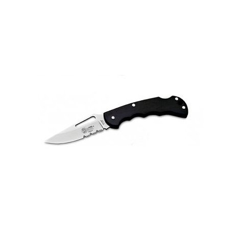 Нож LionSteel Work лез85мм рук.алюминий, черная 771C BK