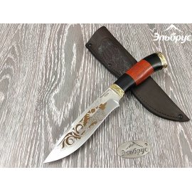 Нож Горец Ковка Гравир.литье 95*18