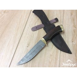 Нож Лань Дамаск литье 260*30