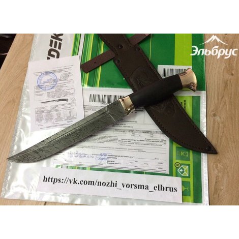 Нож Пластун Дамаск 363*38,5