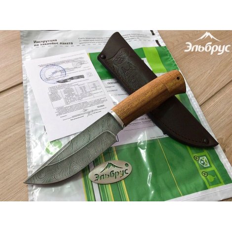 Нож Рысь Дамаск 250*30