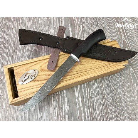 Нож Филейный Дамаск 375*22