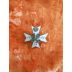 Полковой знак, бронза, позолота 1797-1897гг №398