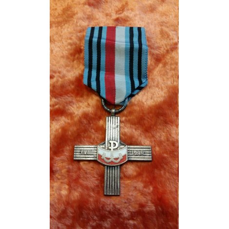 Военный крест армии родовой за размин Варш.№254 144