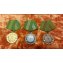 Медаль за службу в военной полиции ГДР 1 степень позолота, 2 степень серебро, 3 степень бронза №234 комплект
