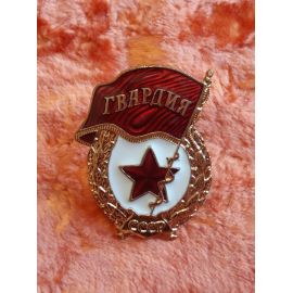 Муляж воинский знак Гвардии 376