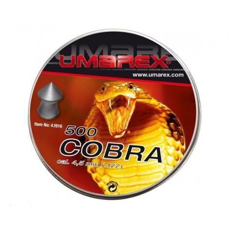 Пули пневм. Umarex Cobra к.4,5мм (500) 00014208