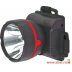 Фонарь ULTRA FLASH 909LED1 1св/д черный налобный 483208