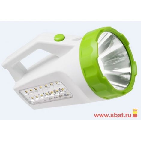 фонарь Космос 678Ex1св/д+16Led  прожектор 29022