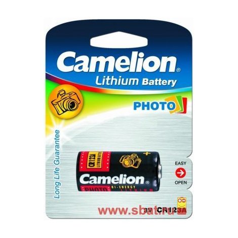 Э/п Camelion PHOTO CR123A BL1 327375