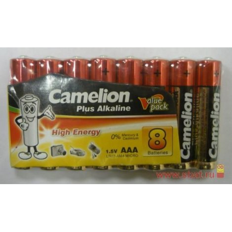 Э/п Camelion Plus Alkaline LR03/286  8S