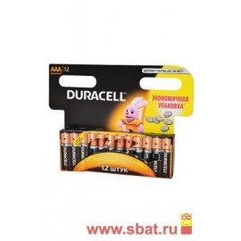Э/п Durasell LR03/286 BL 12 327073