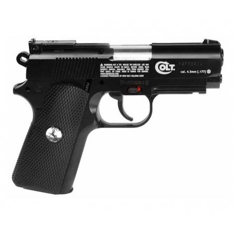 Пистолет пневматический Colt Defender(черн.с пласт.накл)