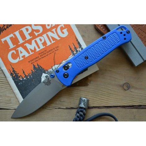 BM535 Bugout нож скл.рук-ть синяя G10 сталь S30V BM535