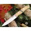 BR_Aurora Antique Ivory Micarta Turquoise Sp.-нож
