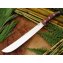 BR_Golok Upswert Maroon Linen Micarta нож