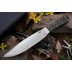 BR_Roque Black&Green Linen Micarta Matte - нож