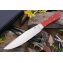 BR_Roque Black&Red Linen Micarta Matte - нож