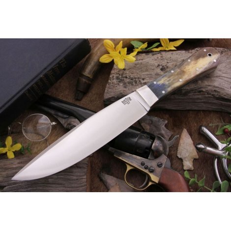 BR_Roque Blue Camel Bone - нож