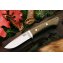 BR_Roque Green Linen Micarta - нож