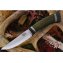 BR_Scandi Green Linen Micarta Ivory sp.нож CPM-3V