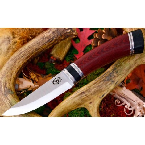 BR_Scandi Maroon LinenMic.BlackPaper sp.нож CPM-3V