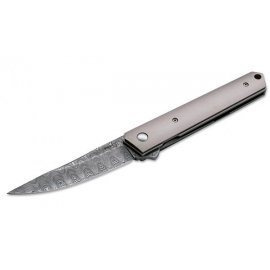BK01BO297 Kwaiken Flipper Damast нож скл. 01BO297