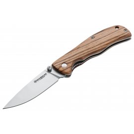 BK01EL605 Backpacker нож скл.сталь 440A дер.рук-ть 01EL605