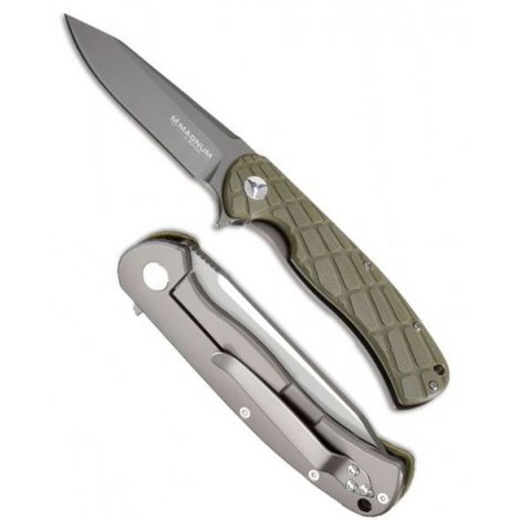 BK01MB705 Foxtrott Sierra скл.нож рук.G10сталь440B 01MB705
