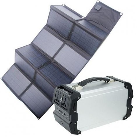 Зарядное уст-во на солнечных батареях Sun-Power P5