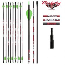 Стрела лучная карбоновая Victory VAP Sport400 12шт