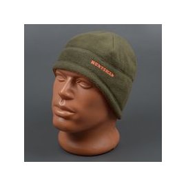 шапка ДВУСТОРОННЯЯ тк. polar fleece цв. Хаки/Оранж
